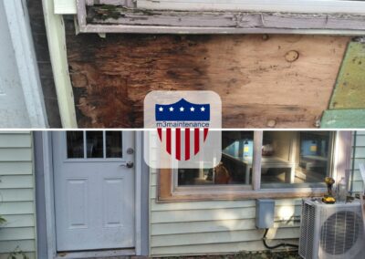 Front Porch & Wood Deck Restoration From Termite and Dry Rot Damage